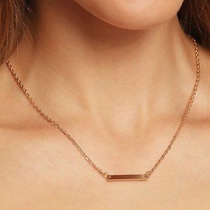 🔥4 For $25🔥

 New Metal Bar Pendant Link Necklace